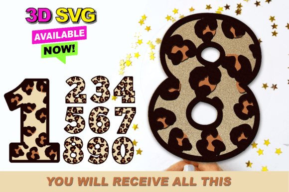 Leopard Numbers 3D SVG Review: A Bold Embroidery Design for Real Projects