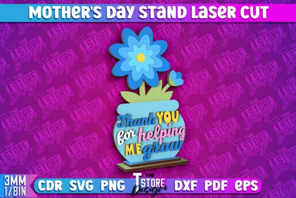 Mother’s Day Stand 3D Laser Cut: A Versatile Graphic Design Asset for Creative Marketers